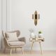 OPVIQ Zidna lampa 619 A, zlatna - EP3006457