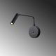 OPVIQ LED zidna lampa Uğur 6042, crna - EP3006505