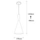 OPVIQ Visilica Elmas 3541, crna - EP3006643