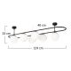 OPVIQ Luster Abaküs 4911, crna/bela - EP3006970