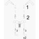 OPVIQ Visilica Elmas 3556, crna - EP3007072