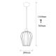 OPVIQ Visilica Tel 6676, crna - EP3007342