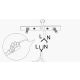 OPVIQ Visilica Tel 6686, crna - EP3007351