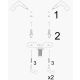 OPVIQ Visilica Tel 6706, crna - EP3007366