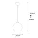 OPVIQ Luster Camini MR 869, crna/zlatna - EP3008932