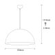 OPVIQ Luster Sivani MR 719, bela/zlatna - EP3008950