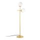 OPVIQ Podna lampa Mudoni MR 955, zlatna - EP3008998