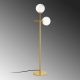 OPVIQ Podna lampa Mudoni MR 955, zlatna - EP3008998
