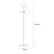 OPVIQ Podna lampa Mudoni MR 955, zlatna - EP3008998
