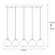 OPVIQ Visilica Smoked 014, crna - EP3005551