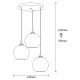 OPVIQ Visilica Gold 021, crna - EP3005647