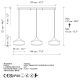 OPVIQ Visilica Yildo L-253 1, crna - EP3006376