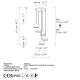 OPVIQ Visilica Yildo M-7007, bela/zlatna - EP3006415