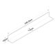 HANAH HOME Zidna polica E5 - 226, braon - 893RAN2304