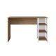 HANAH HOME Radni sto HA108 - 3425, braon/bela - EP3057356