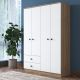 HANAH HOME Ormar BA108 - 2067, bela/krem - 893RAN4544
