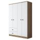 HANAH HOME Ormar BA108 - 2067, bela/krem - 893RAN4544