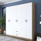 HANAH HOME Ormar BA111 2324, krem/bela - 893RAN4548