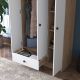 HANAH HOME Ormar BA117 2253, krem/bela - 893RAN4551