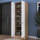 HANAH HOME Ormar P6 - M13 - 2241, bela/braon - EP3057395