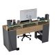 HANAH HOME Radni sto HA122 - 3000, braon/antracit - EP3057494