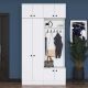 HANAH HOME Ormar za predsoblj EA145, bela - EP3057521