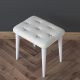 HANAH HOME Stolica BM101 - 3813, bela - EP3132586