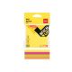 DELI Stiker blok 76x76mm mix neon boje  (4x25 lista) - 894313