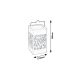 Rabalux Solarna rasveta Mora LED 007W crna (8948) - 8948-1
