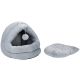 PET COMFORT Krevet za mačke sa visećom lopticom Sivi 42 × 40 × 38 cm - EP3174572