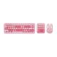 Combo mis i tastatura Coteci 84019 pink - EP3009637
