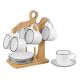 FG HAUS Set šoljica za kafu na stalku 6/1 BR2434 - EP3110404