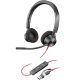 POLY Blackwire 3320 Stereo USB-C Slušalice - 8X220AA-1