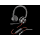 HP Slušalice Poly Blackwire 8225 Stereo USB-C Headset +USB-C A adapter 8X225AA, crna - 8X225AA