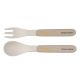 CANPOL Babies set za hranjenje 5 delova 9/227 - Bonjour Paris beige - 9-227_bei