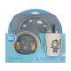 CANPOL Babies set za hranjenje 5 delova 9/227 - Bonjour Paris navy blue - 9-227_blu