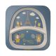 CANPOL Babies set za hranjenje 5 delova 9/227 - Bonjour Paris navy blue - 9-227_blu