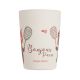 CANPOL Babies set za hranjenje 5 delova 9/227 - Bonjour Paris dark red - 9-227_red