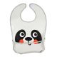 CANPOL BABIES Portikla za bebe sa džepom Panda, bela - 9-232_whi