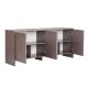 NORDURE Komoda Arlen, braon - EP3057545