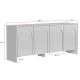 NORDURE Komoda Arlen, braon - EP3057545