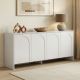 NORDURE Komoda Arlen, bela - EP3057557