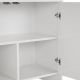 NORDURE Komoda Arlen, bela - EP3057557