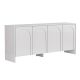 NORDURE Komoda Arlen, bela - EP3057557