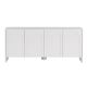 NORDURE Komoda Arlen, bela - EP3057557