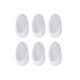 TENDANCE Set 6 plastičnih kukica 3M, bela - 9040100