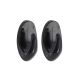 TENDANCE Set 2 plastične kukice 3M, crna - 9042103