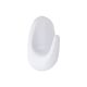 TENDANCE Plastična kukica 3M 4.2x3x6.5cm, bela - 9043100