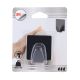 TENDANCE Četvrtasta kukica 3M 4.9x2.5x5.5cm, metal crna - 9052103