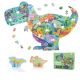 Puzzle Dino svet - 295 delova - 91-71105